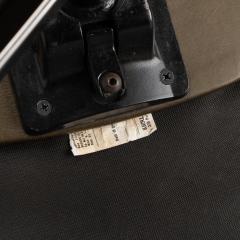 Eero Saarinen Knoll Saarinen Executive Armless Chair in Olive Leather Stainless Steel Base - 4537358