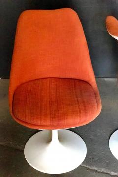 Eero Saarinen Pair of Saarinen Orange Swivel Chairs 1960s - 558925