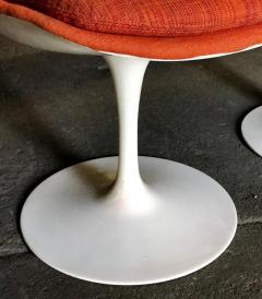 Eero Saarinen Pair of Saarinen Orange Swivel Chairs 1960s - 558927