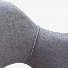 Eero Saarinen Saarinen Executive Arm Chair in Sterling Weave Swivel Base - 495915