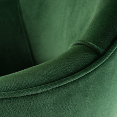 Eero Saarinen Saarinen Executive Arm Chairs in Emerald Velvet 24k Gold Edition - 524880