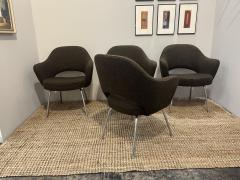 Eero Saarinen Set of 4 Saarinen Executive Armchairs for Knoll - 4075434