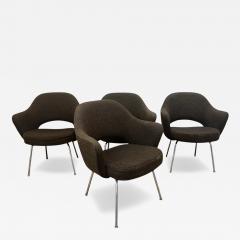 Eero Saarinen Set of 4 Saarinen Executive Armchairs for Knoll - 4076159