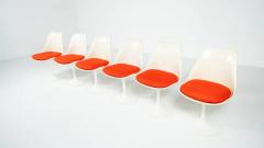 Eero Saarinen Set of 6 Tulip Chairs by Eero Saarinen For Knoll 1960s - 4534236