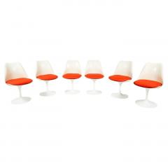 Eero Saarinen Set of 6 Tulip Chairs by Eero Saarinen For Knoll 1960s - 4534239