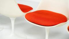 Eero Saarinen Set of 6 Tulip Chairs by Eero Saarinen For Knoll 1960s - 4534241