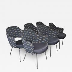 Eero Saarinen Set of Six Mid Century Modern Eero Saarinen Executive Armchairs for Knoll - 2700952