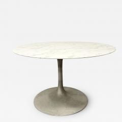 Eero Saarinen Table Carrara Marble Top Mid Century Modern - 2575055