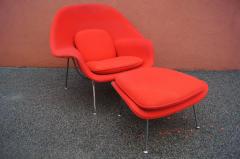 Eero Saarinen Womb Chair and Ottoman by Eero Saarinen for Knoll - 1205010