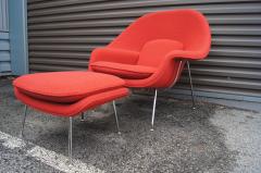 Eero Saarinen Womb Chair and Ottoman by Eero Saarinen for Knoll - 2949094