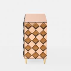 Effetto Vetro Custom Two Door Glass and Brass Cabinet by Effetto Vetro - 4183622
