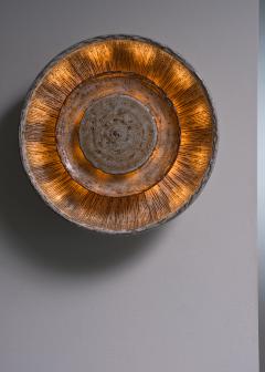 Ege Dagnaes Brown ceramic wall lamp by Dagn s Denmark - 2833505