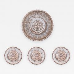 Ege Dagnaes Set of Four Ege Dagn s Ceramic Wall Lamps Denmark - 1011597