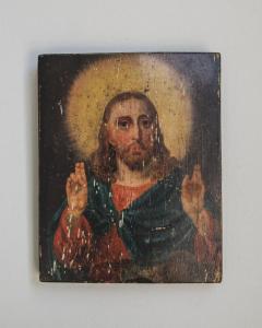 Egg Gesso Icon of Christ - 3452106