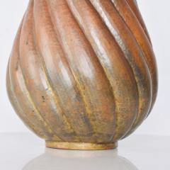 Egidio Casagrande Egidio Casagrande Italia Brass Vase Modernist Brutalist - 1882438