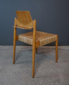 Egon Eiermann Set Egon Eierman Dining Chairs Beech Teak Willow by Wilde Spieth - 2355260