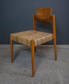 Egon Eiermann Set Egon Eierman Dining Chairs Beech Teak Willow by Wilde Spieth - 2355262