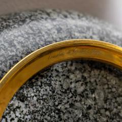 Egyptian Porphyry Bowl sig Escalier de Cristal Paris France - 4387468