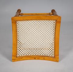 Egyptian Revival Beech Wood Thebes Stool - 4406296