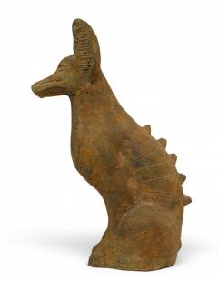 Egyptian Revival Terra Cotta Dog - 4199547