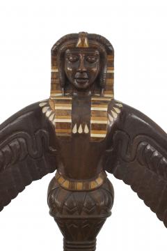 Egyptian Sphinx Mahogany Chairs - 2798284