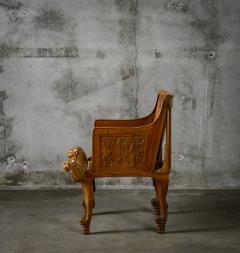 Egyptian Style King Tut Chair - 445513