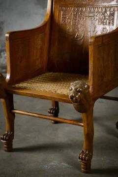 Egyptian Style King Tut Chair - 445515