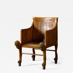 Egyptian Style King Tut Chair - 445644