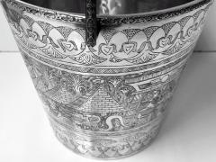 Egyptian solid Silver wine bucket circa 1920  - 1055702