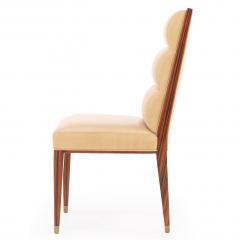 Eight Art Deco Ruhlmann Style Dining Chairs - 4727165