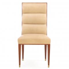 Eight Art Deco Ruhlmann Style Dining Chairs - 4727166