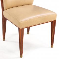 Eight Art Deco Ruhlmann Style Dining Chairs - 4727168