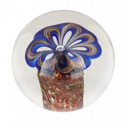 Eight French decorative glass desk paperweights - 3922140