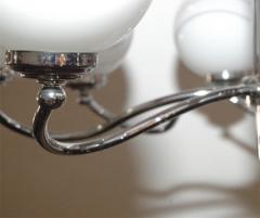 Eight Light Chrome Chandelier - 1813138