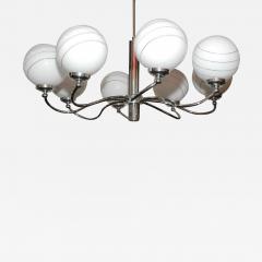 Eight Light Chrome Chandelier - 1813856
