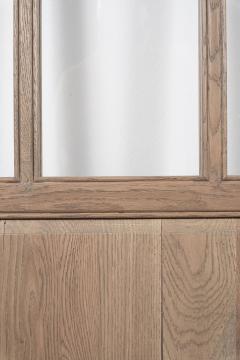 Eight Vintage Glazed Oak Panels - 4638848