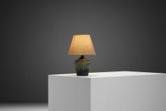 Eigil Henriksen Glazed Stoneware Table Lamp by Eigil Hinrichsen Denmark Mid 20th Century - 4414969