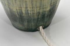 Eigil Henriksen Glazed Stoneware Table Lamp by Eigil Hinrichsen Denmark Mid 20th Century - 4414980