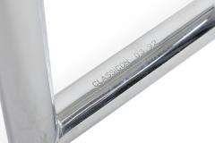 Eileen Gray Eileen Gray Mid Century American Modern Polished Chrome X Form Table Frame - 4273518