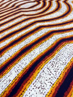 Eileen Napatjarri Large Abstract Dreamtime Aboriginal Painting by Eileen Napatjarri - 4265515