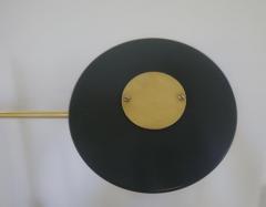 Einar Backstrom Midcentury Rare Brass and Walnut Table Lamp by Einar B ckstr m Sweden 1950s - 2694380