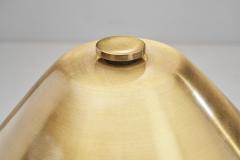 Einar Backstrom Swedish Modern Model 5014 Brass Table Lamp by Einar B ckstr m Sweden 1940s - 2915073