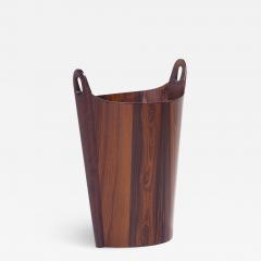 Einar Barnes Einar Barnes for P S Heggen Mid Century Norwegian Rosewood Paper Bin - 4186965