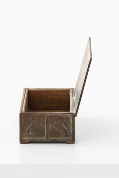 Einar Dragsted Scandinavian Modern Bronze Box 1930s - 4744220