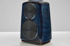 Einar Johansen A Pair of Einar Johansen Blue Stoneware Table Lamps for S holm Denmark ca 1960s - 4082740