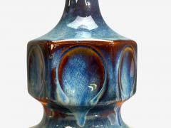 Einar Johansen Einar Johansen Table Lamp Blue Glazed Ceramic Denmark 1960s - 4468900