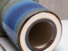 Einar Johansen Einar Johansen Table Lamp in Gradient Glazed Ceramic S holm Denmark 1960s - 4547473