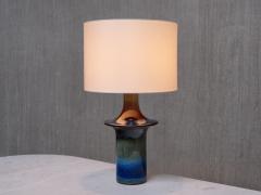 Einar Johansen Einar Johansen Table Lamp in Gradient Glazed Ceramic S holm Denmark 1960s - 4547480