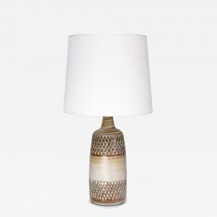 Einar Johansen Large Einar Johansen Ceramic Relief Table Lamp S holm Stent j Denmark 1960s - 4750961