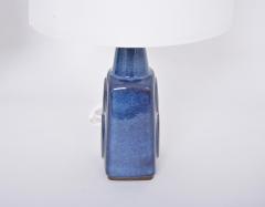 Einar Johansen Pair of Blue Midcentury Table Lamps Model 1097 by Einar Johansen for Soholm - 3144137